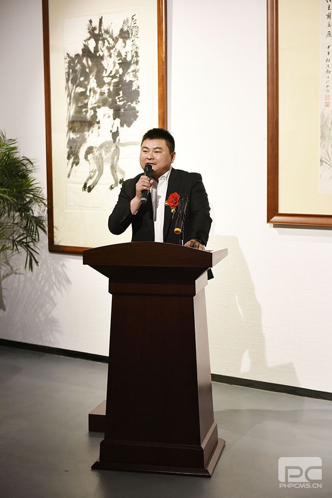 上海鹽商集團(tuán)副總姚文統(tǒng)先生致詞